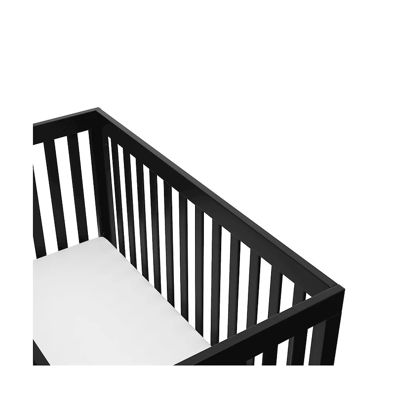 Storkcraft Beckett 3-in-1 Convertible Crib (Black)