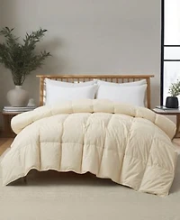 Unikome All Season 300 Thread Count Cotton Goose Down Fiber Comforter