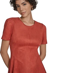 Calvin Klein Women's Fit and Flare Short Dress
