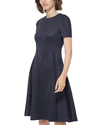 Calvin Klein Women's Fit and Flare Short Dress