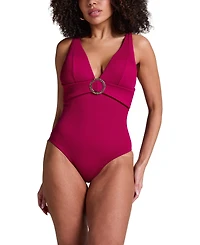 Hunkemoller Women's Crinkle Ring Bathingsuit