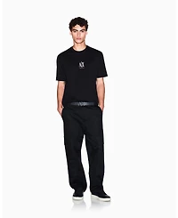 A|X Armani Exchange Men's Small Logo Icon T-Shirt