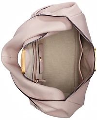 Donna Karan New York Amagansett Soft-Rolled Leather Shoulder with Sculpted Magnet Closure