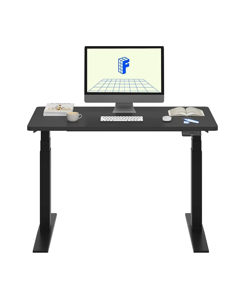 Flexispot E7-commercial Electric Adjustable Standing Desk, Rectangular Chipboard