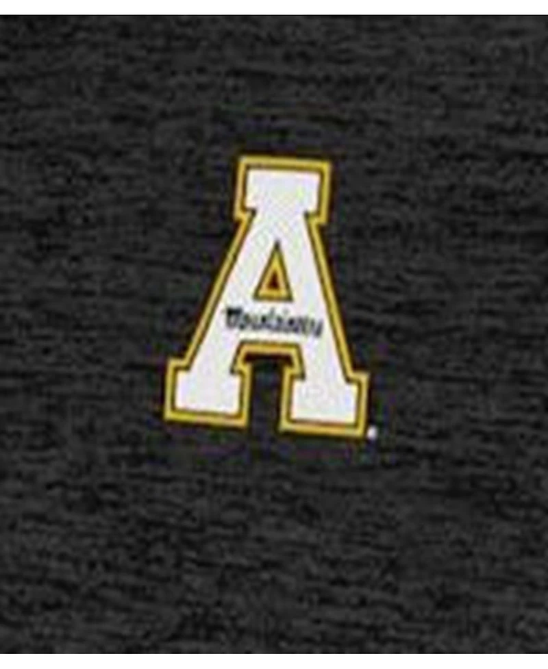 Colosseum Men's Black Appalachian State Mountaineers Down Swing Polo Shirt