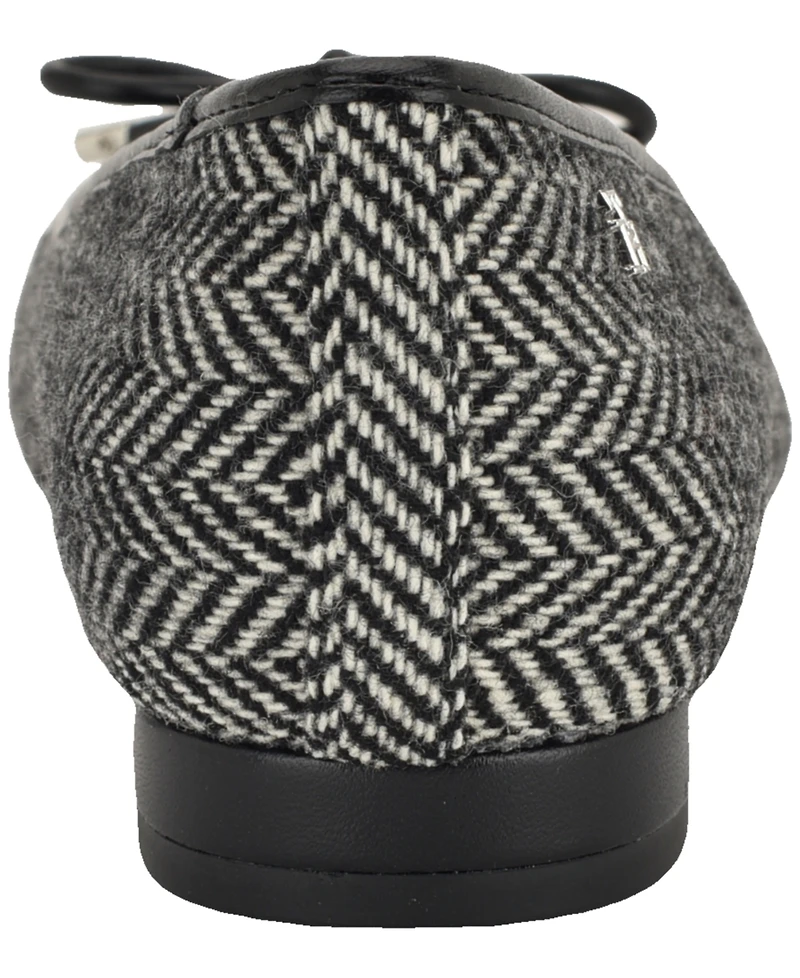 Tommy Hilfiger Women's Kimio Pointed Toe Slip-On Ballet Flats