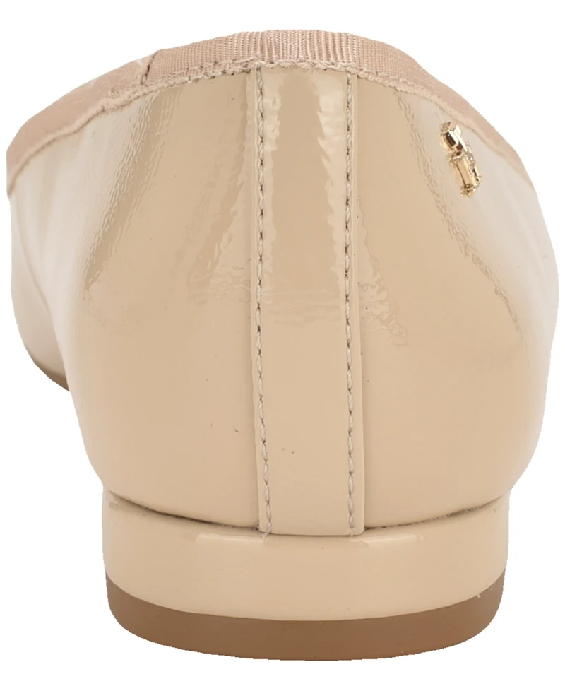 Tommy Hilfiger Women's Kimio Pointed Toe Slip-On Ballet Flats