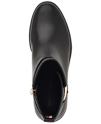 Tommy Hilfiger Women's Ivaide Logo Strap Block Heel Booties