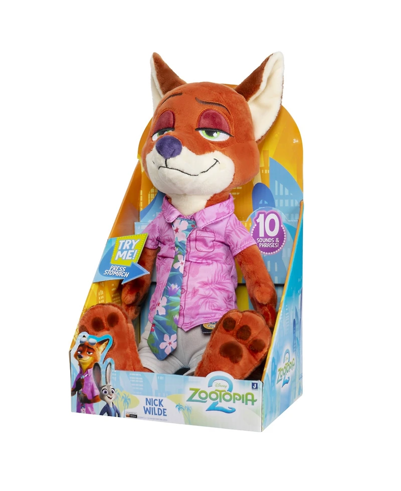 Zootopia Nick Wilde 14" Feature Talking Plush