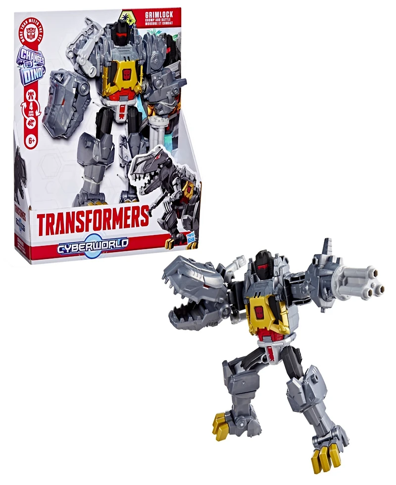 Transformers Cyberworld Grimlock Chomp and Battle