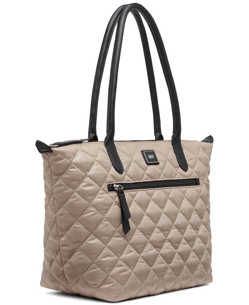 Dkny Lyla Extra-Large Zipper Shopper Tote Bag