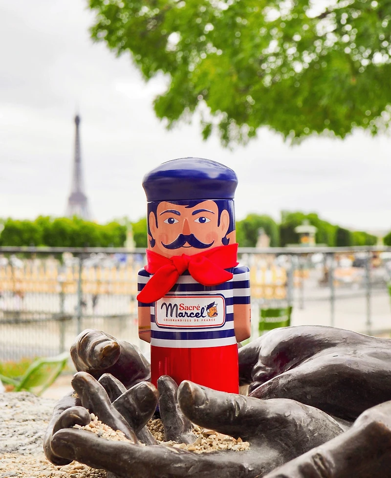 Sacre Marcel, Marcel Character Tin with Chocolate Truffles, 6 Pieces