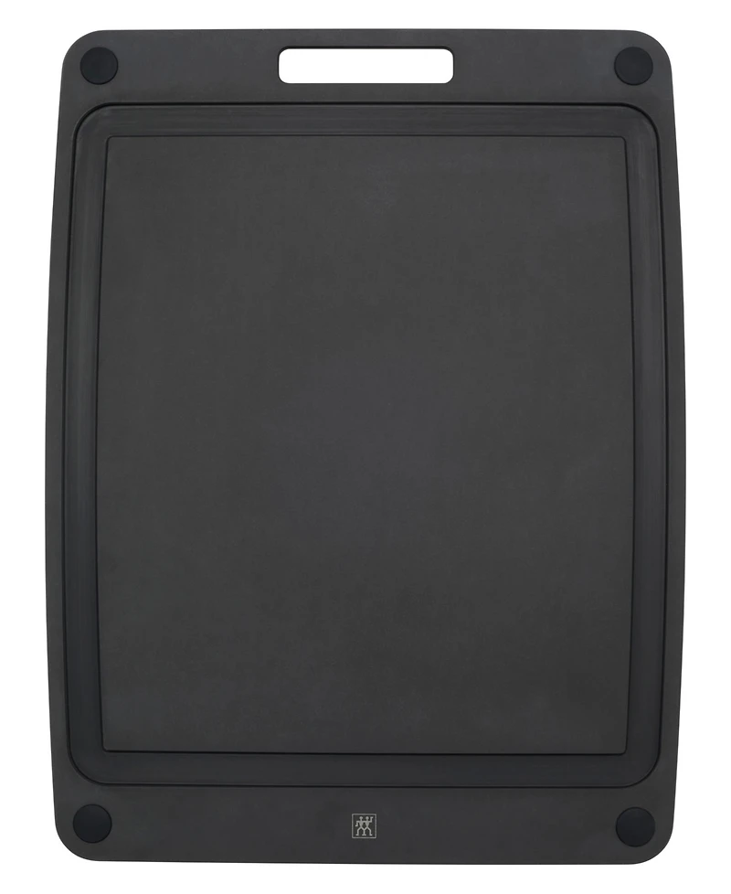 Zwilling Plant Fiber 17x13" Slate with Juice Grooves and Silicone Feet Cutting Board