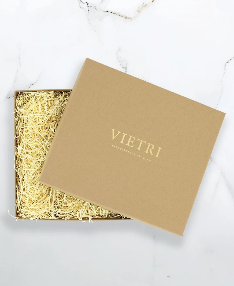 Vietri Hibiscus Glass Bud Vase