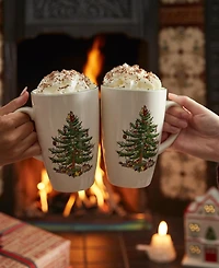 Spode Christmas Tree Latte Mug