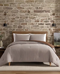 Eddie Bauer Harrison Cotton Reversible -Pc. Comforter Set