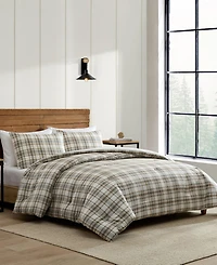 Eddie Bauer Ashland Plaid Cotton Reversible -Pc. Comforter Set