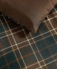 Eddie Bauer Huntley Plaid Microfiber -Pc. Comforter Set