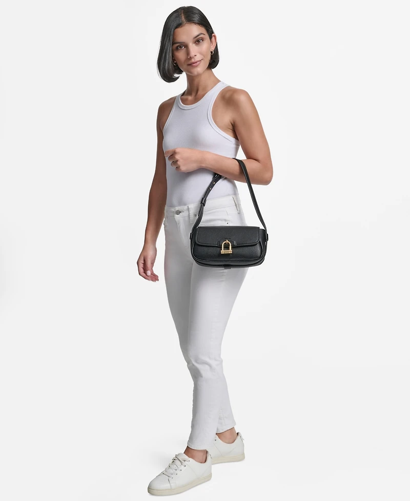 Dkny Women's Karlie Baguette Small Shoulder Handbag