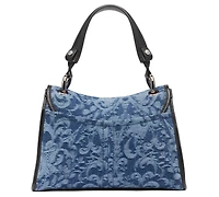 Karl Lagerfeld Paris Luciene Denim Shoulder Bag