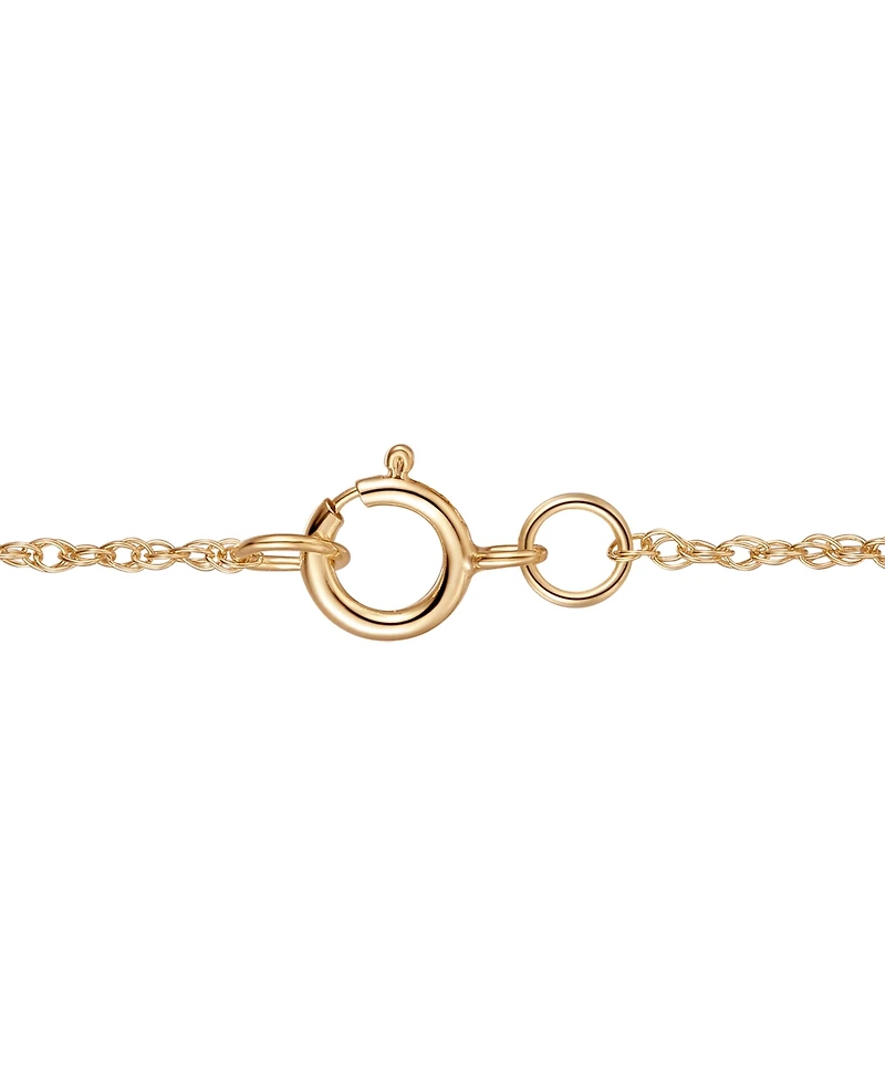 Macy's Ruby (1-1/6 ct. t.w.) and Diamond (1/4 18" Lariat Necklace 14k Gold