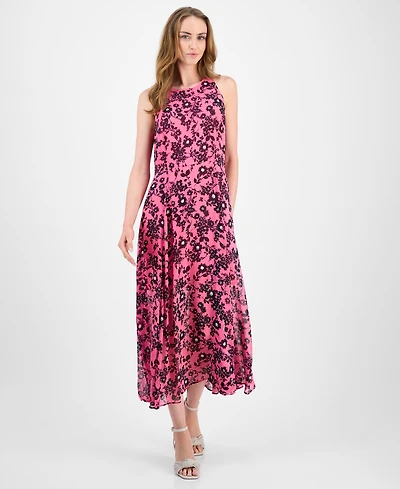 Tommy Hilfiger Women's Floral Sleeveless Maxi Dress