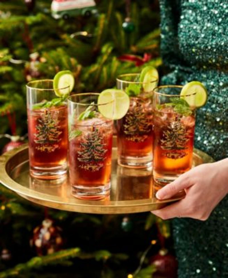 Spode Christmas Tree Glassware Collection