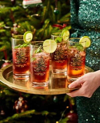 Spode Christmas Tree Glassware Collection