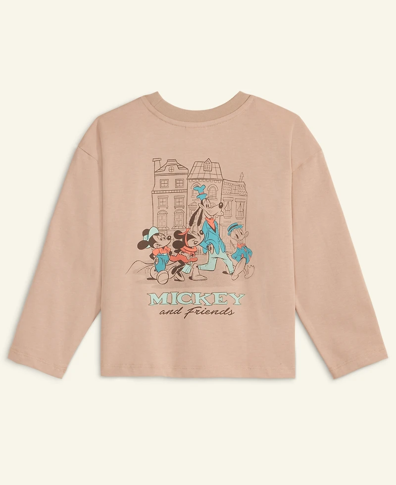 Disney | Macy's Boys 2T-7 Mickey Mouse Long-Sleeve Tee, Exclusive