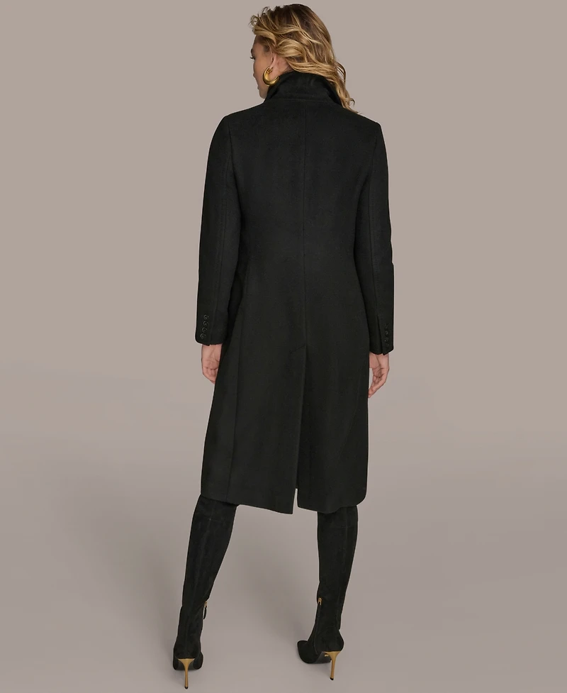 Donna Karan New York Women's Double-Breasted Reefer Coat