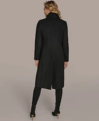 Donna Karan New York Women's Double-Breasted Reefer Coat