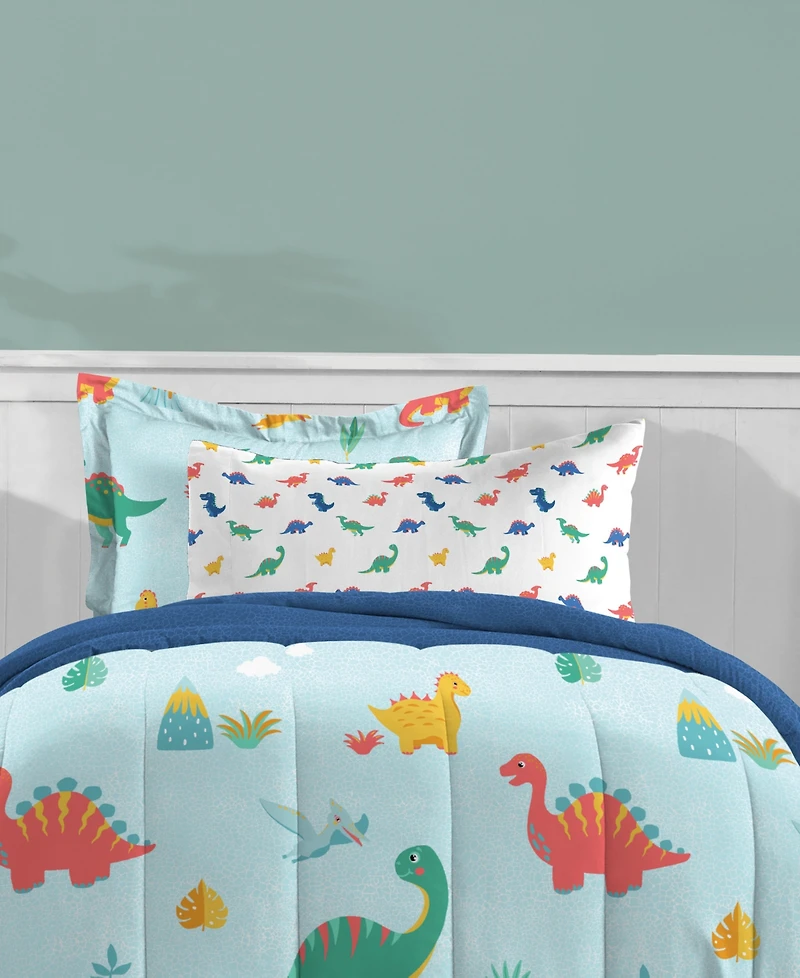 Dream Factory Sweet Dino 7-Pc. Comforter Set, Full