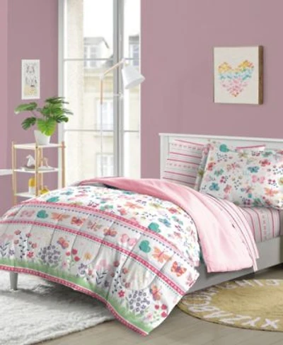 Dream Factory Butterfly Garden Comforter Set