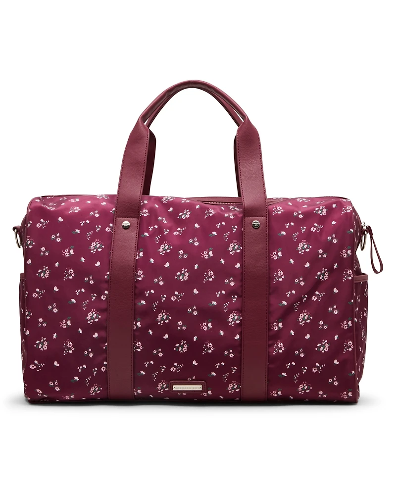 Madden Girl Zipper Duo Duffle Bag
