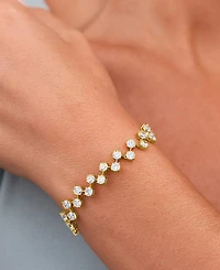 Sterling Forever Carson Cubic Zirconia Classic Tennis