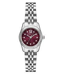 Michael Kors Women's Lexington Three-Hand Stainless Steel Watch, 26mm