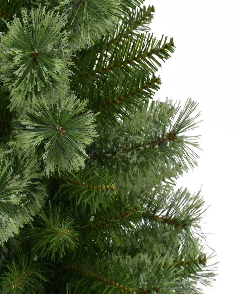Puleo 3.5' Artificial Pre-Lit Potted Christmas Tree