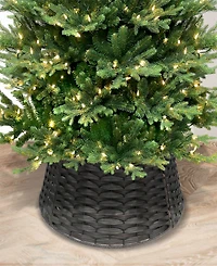 Puleo 25" Round Christmas Tree Collar Skirt
