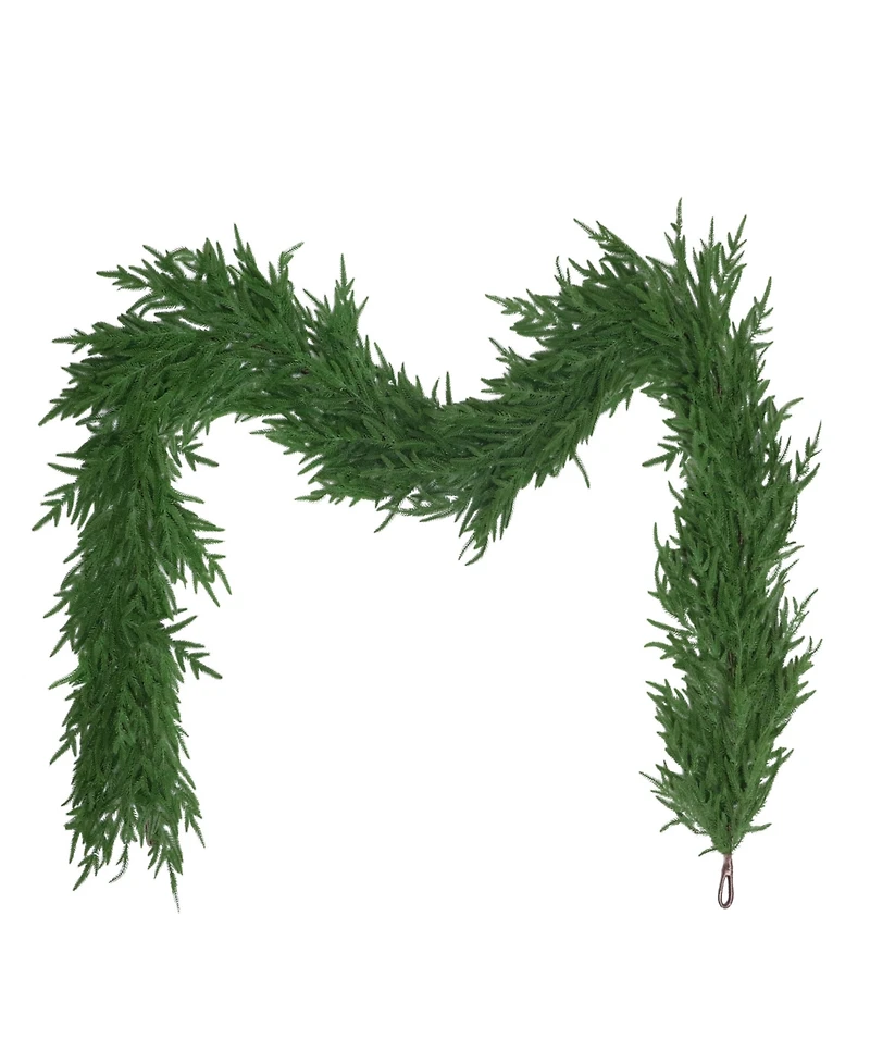 Puleo 10" Soft Artificial Christmas Garland