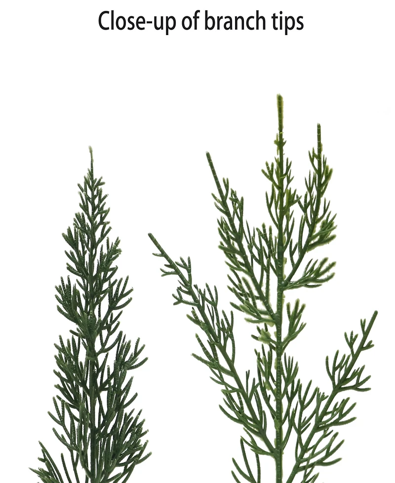 Puleo 22" Artificial Cypress Christmas Wreath with Bow