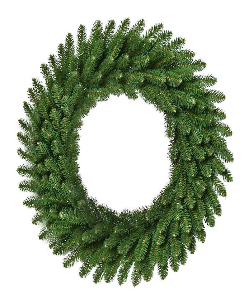 Puleo 24" Mountain View Spruce Artificial Christmas Wreath