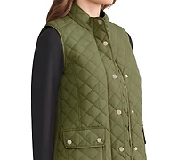 Jones New York Women's Patch Pocket Vest Jacket