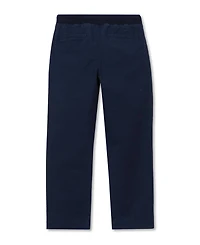 Lands' End Boys Stretch Soft Rib Waist Iron Knee Pull On Pants