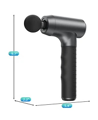 Skonyon 3200 Rpm Massage Gun Handheld Body Massager with 8 Interchangeable Heads for Muscle Relief