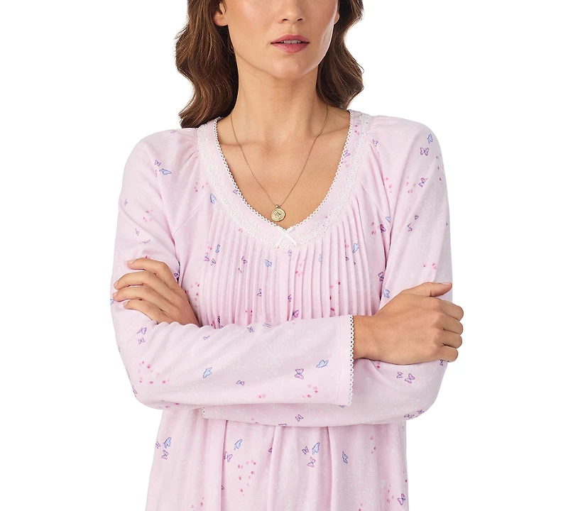 Eileen West Women's Long Sleeve Nightgown