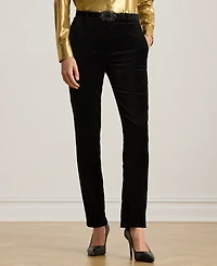 Lauren Ralph Petite Mid Rise Cropped Pants
