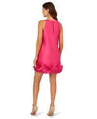 Adrianna Papell Women's 3D Floral Hem Shift Dress