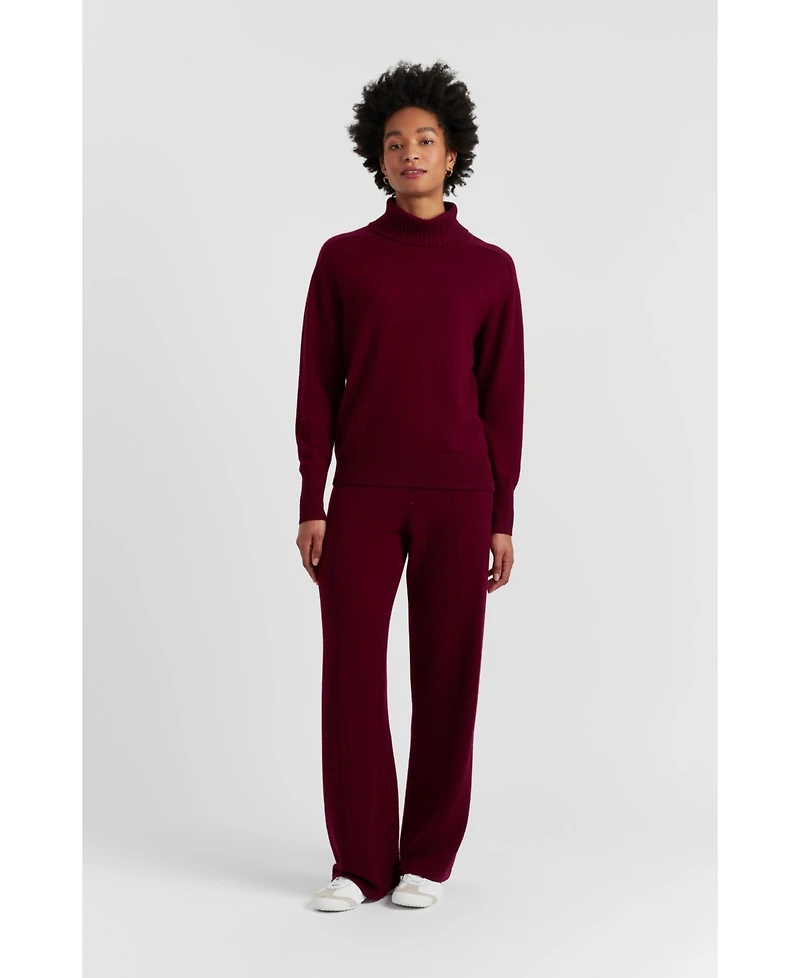 Chinti & Parker Women's Wool-Cashmere Raglan Rollneck Sweater