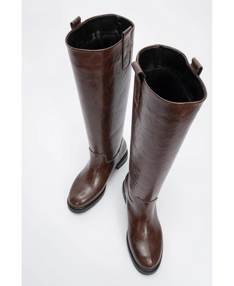 Prologue Shoes Alaska Pattern Western Boot (Women)
