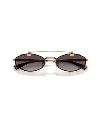 Michael Kors Men's Oval Sunglasses, Palo Alto MK1175